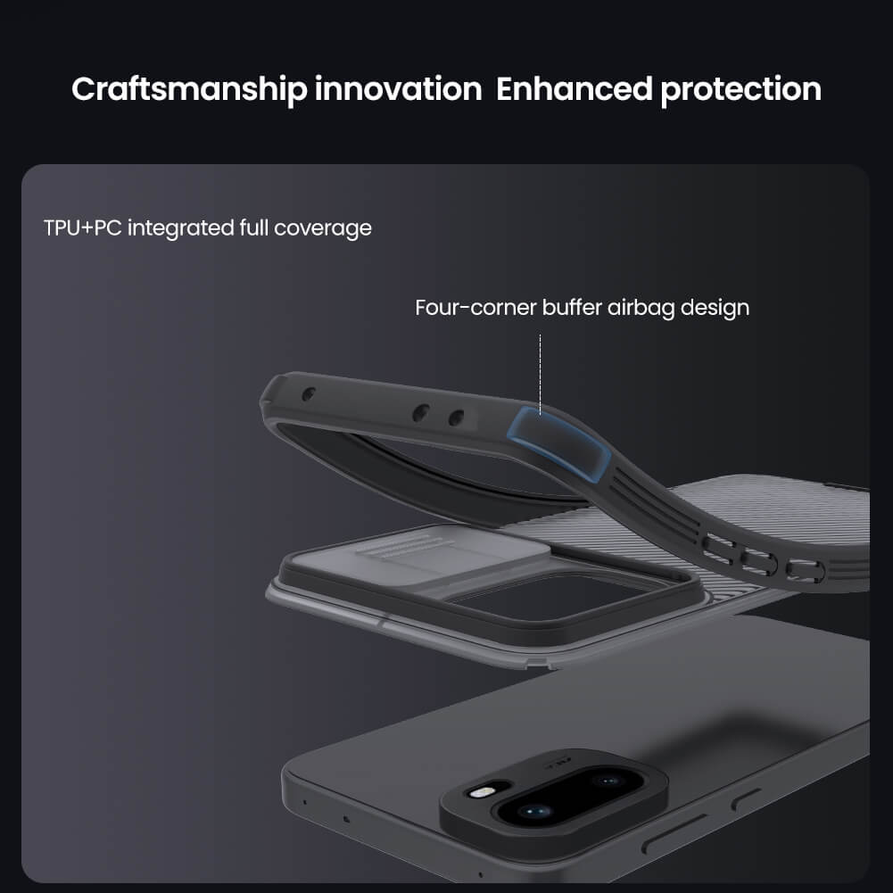 Чехол-крышка NILLKIN для Oneplus Ace 6 (серия CamShield Pro Clear)